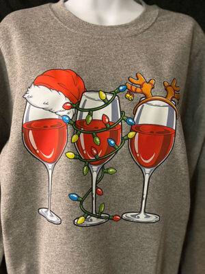 Holiday Wine Sweatshirt