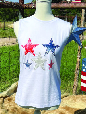 Stars Muscle Tank Top