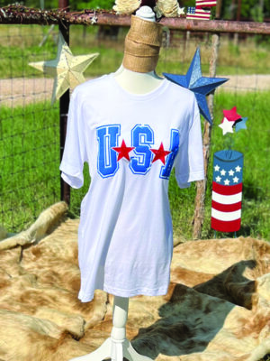 USA T-shirt Short Sleeves