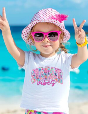 Summer Vibes Tee for Toddlers and Youth by Rere