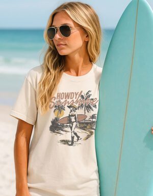 Howdy Sunshine Graphic Tee by Rere