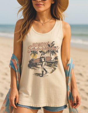 Howdy Sunshine Tank Top by Rere