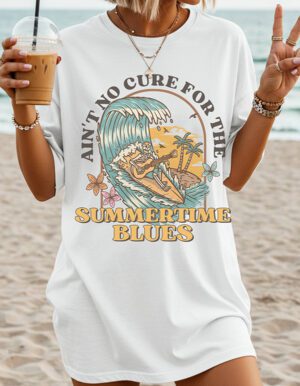 Summertime Blues Graphic Tee by Rere