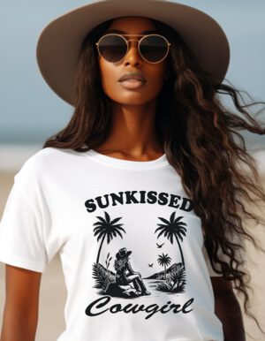 Sunkissed Cowgirl Graphic T-shirt by Rere