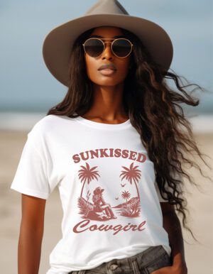 Sunkissed Cowgirl Graphic Tee by Rere